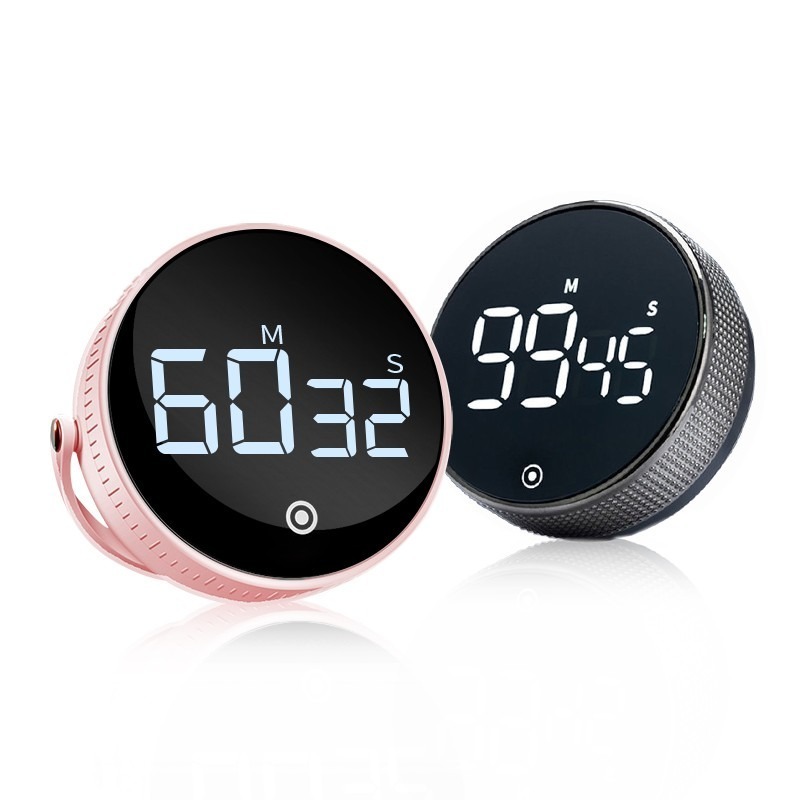 可磁吸 大螢幕 靜音計時器 倒數計時 讀書計時器 旋轉計時器 計時器 定時器倒數計時器 記時器 電子計時器 計時器廚房-細節圖2