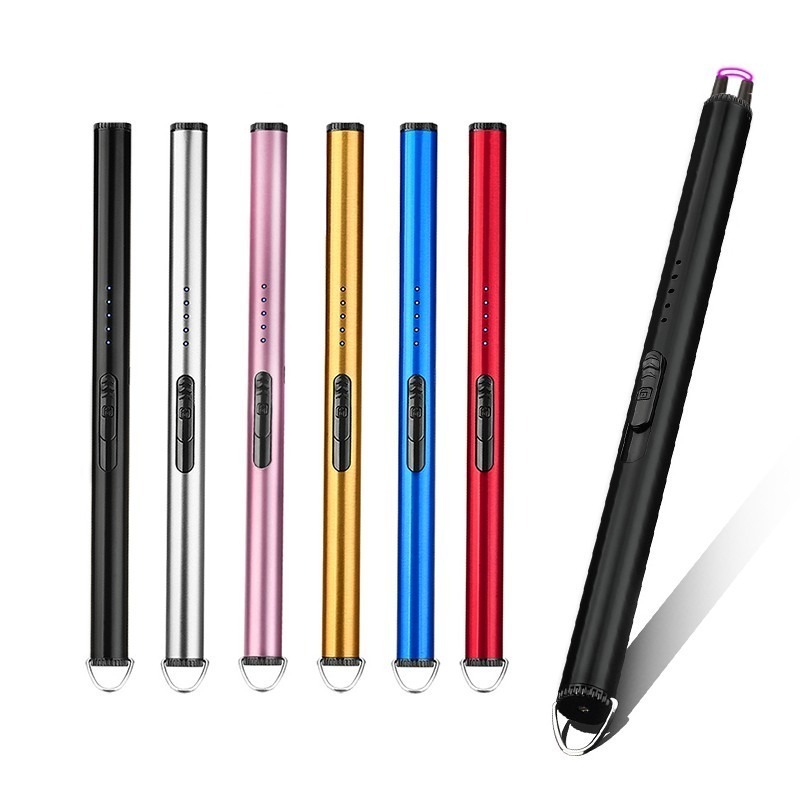 防風設計 安全鎖扣  電弧點火器 可彎曲點火器 充電打火機 電弧脈衝點火器 香氛蠟燭打火機 點火器露營-細節圖2