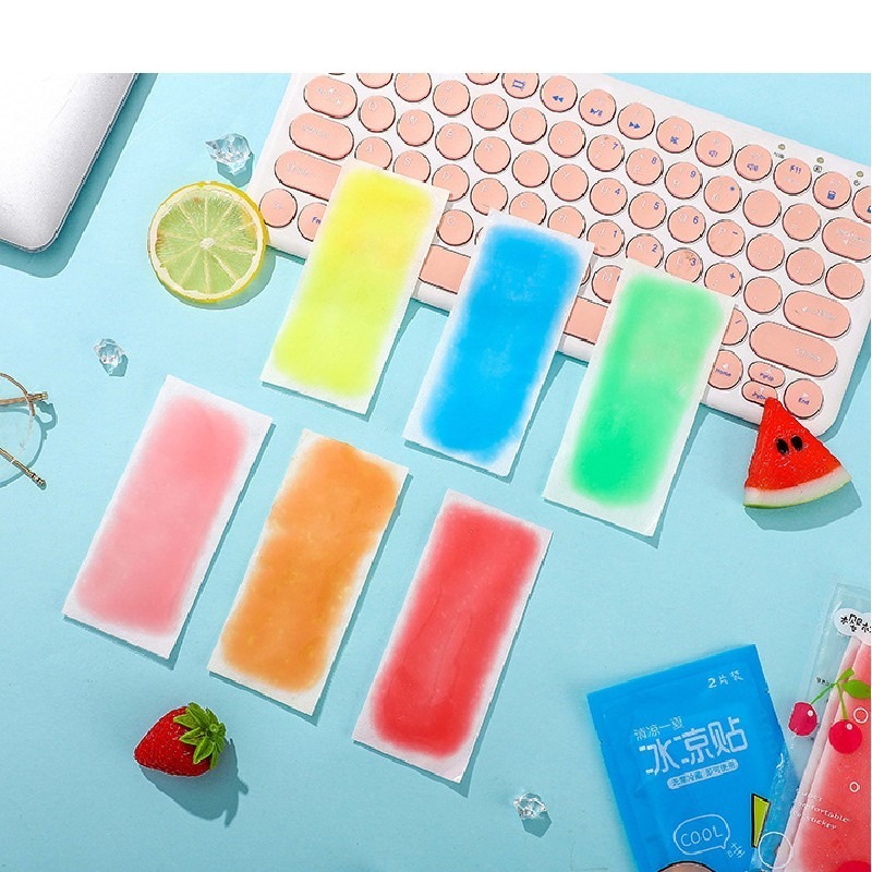 【清涼降溫！宜人果香】冰涼降溫貼 冰涼貼 涼感貼片 冰涼降溫貼 散熱貼 降溫神器 水果散熱貼 冰涼貼片-細節圖9