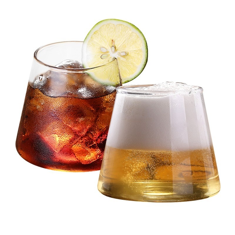 富士山玻璃杯 沙拉杯 雞尾酒杯 杯 杯子 富士山杯 玻璃杯 甜點杯 果汁杯 酒杯 牛奶杯 咖啡杯 啤酒杯 造型玻璃杯-細節圖2