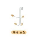 鐵藝原木門後掛勾 鐵藝門後掛勾 雙層門後掛勾 門後掛勾 免打孔掛勾 衣帽掛勾 掛勾 木質掛勾-規格圖10