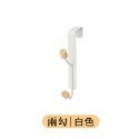 鐵藝原木門後掛勾 鐵藝門後掛勾 雙層門後掛勾 門後掛勾 免打孔掛勾 衣帽掛勾 掛勾 木質掛勾-規格圖10