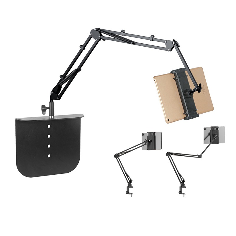 懸臂懶人支架 萬向懸臂折疊支架 無重力金屬手臂 鋁合金懶人支架 手機支架 平板支架 手機架 平板架 懶人手機支架-細節圖2