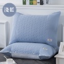 卡扣枕頭巾 卡扣式三層紗枕巾 壓扣枕巾 枕套 枕頭套 舒適枕巾 枕巾 加厚三層棉紗 保潔枕巾 吸汗枕巾 保潔墊 枕墊-規格圖10