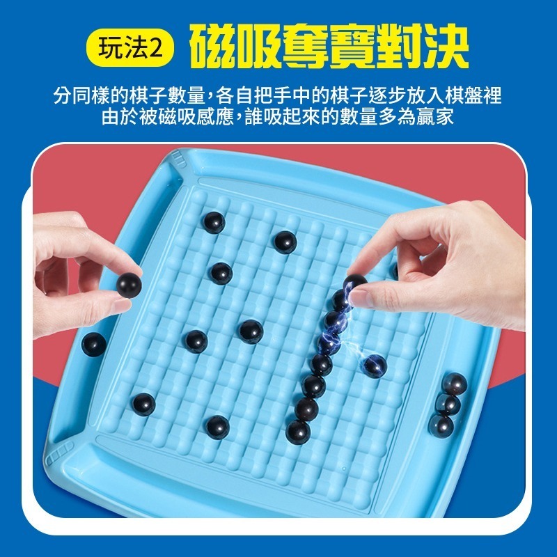 踩雷磁力感應棋 磁力對戰棋 磁力感應棋 磁力棋 兒童桌遊 踩雷磁力對戰棋 多人桌遊 益智玩具 磁力棋子 親子互動桌遊-細節圖6