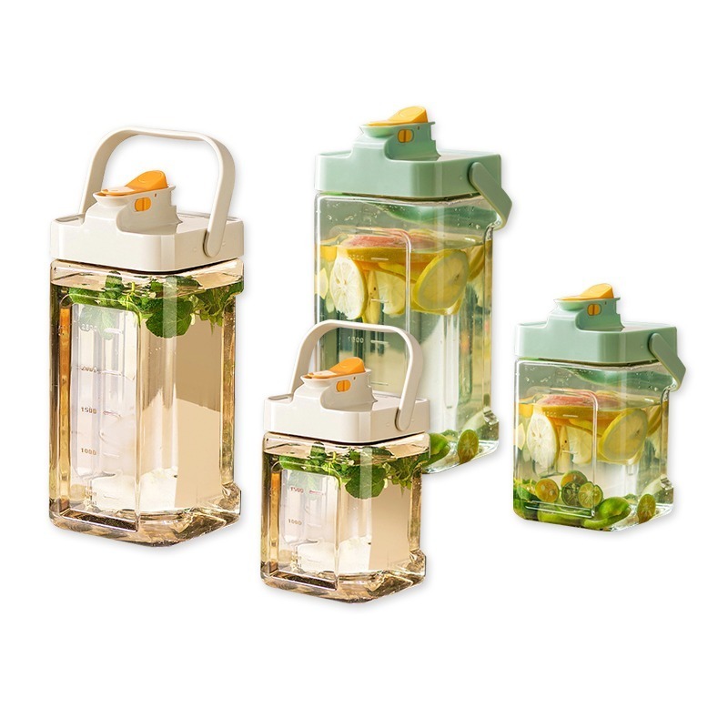 加大容量 手提冷水壺 冷水壺 冰箱冷水壺 噸噸桶 運動水壺 冰箱水壺 飲料壺 果茶桶 飲料桶 野餐水壺 冷水瓶-細節圖2