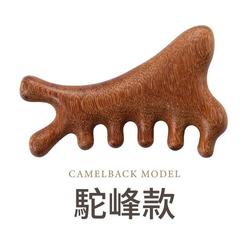 金絲檀按摩梳 金絲綠檀按摩梳 按摩器頭部梳 按摩梳 頭皮按摩 綠檀木梳 原木梳 頭皮原木梳 寬齒檀香木梳-規格圖10
