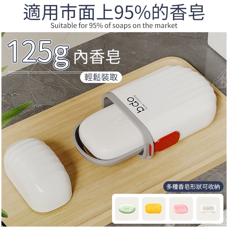 輕鬆瀝水 旅行便攜盥洗組 香皂盒 旅行便攜皂盒 盥洗套裝 便攜皂盒 便攜牙刷盒 牙刷盒 肥皂收納盒 牙刷收納盒 盥洗組-細節圖3