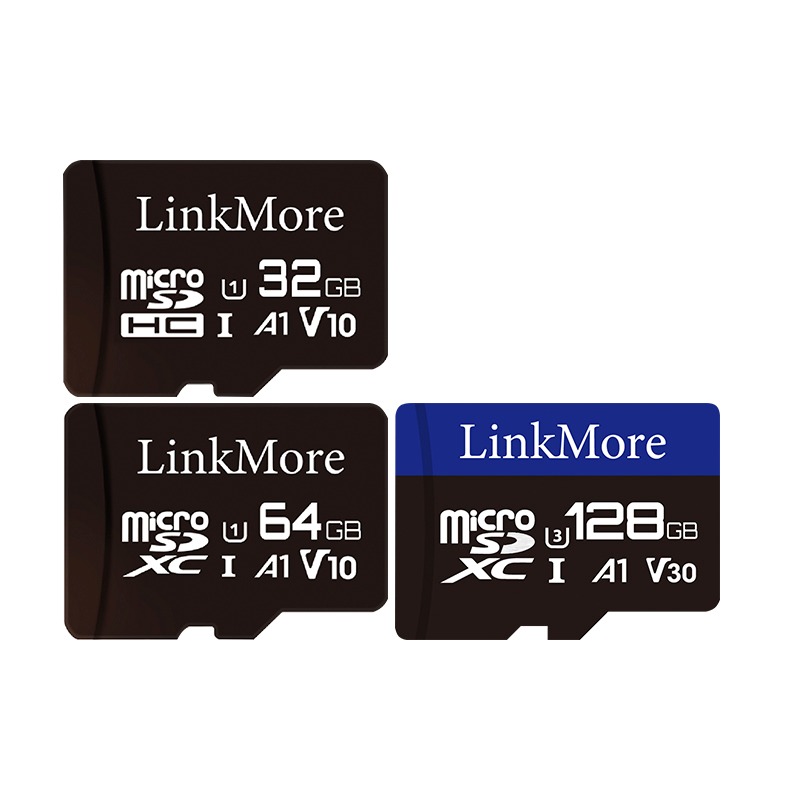 原廠保固 LinkMore記憶卡 台灣製造 32GB/64GB/128GB記憶卡 SD記憶卡 TF轉SD卡大容量記憶卡-細節圖2