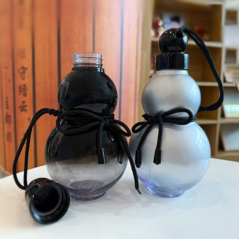 葫蘆水杯 950ml 悟空葫蘆 大容量水壺 交換禮物 漸層水杯 造型水壺 漸層水壺 運動水壺 健身水壺 水杯 杯子-細節圖9
