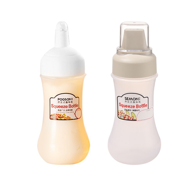 擠壓醬料瓶 醬料瓶 胖胖瓶 擠壓瓶 沙拉瓶 五孔醬料瓶 醬料罐 擠醬瓶 單孔醬料罐 分裝瓶 油瓶 控量調味瓶 醬油瓶-細節圖2