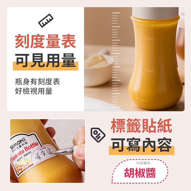 擠壓醬料瓶 醬料瓶 胖胖瓶 擠壓瓶 沙拉瓶 五孔醬料瓶 醬料罐 擠醬瓶 單孔醬料罐 分裝瓶 油瓶 控量調味瓶 醬油瓶-細節圖9