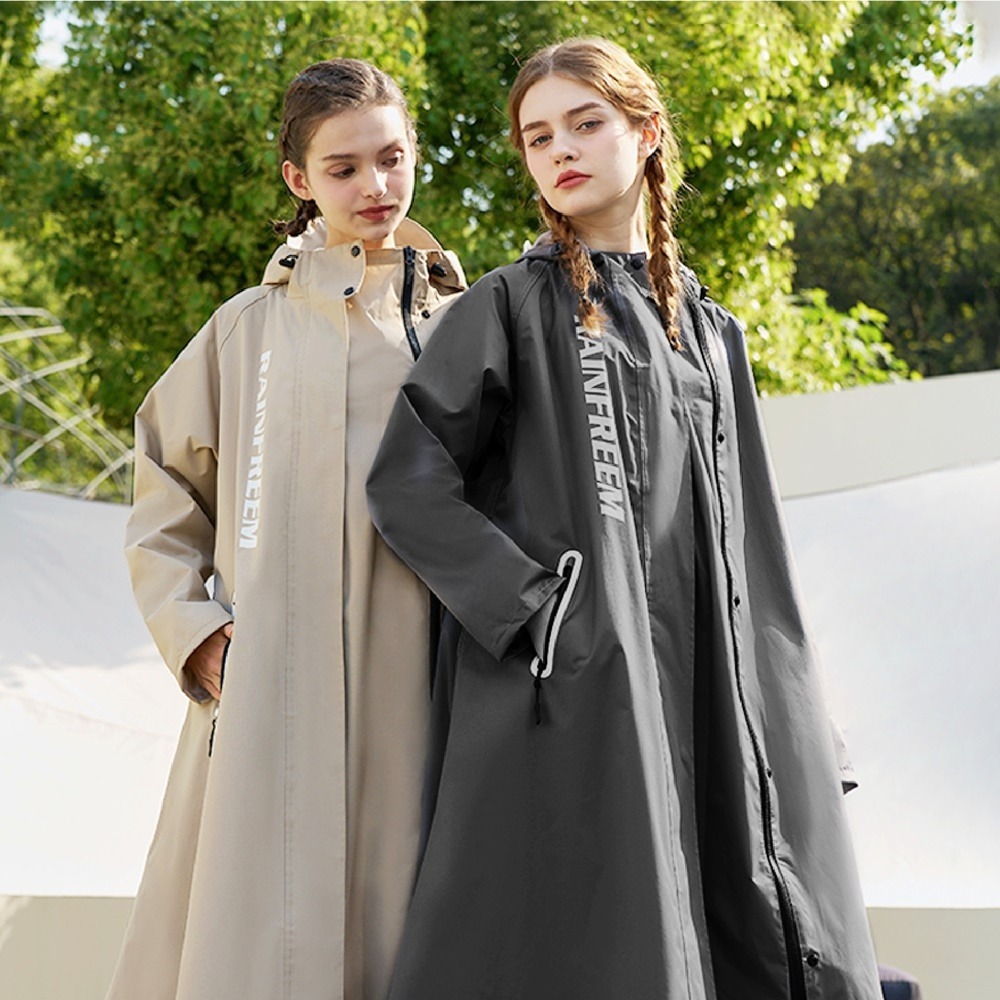 風衣式雨衣 一件式雨衣 連身雨衣 加厚雨衣 時尚雨衣 機車雨衣 斜開雨衣 風衣雨衣 雨衣外套 斗篷雨衣 防風雨衣 雨衣-細節圖11