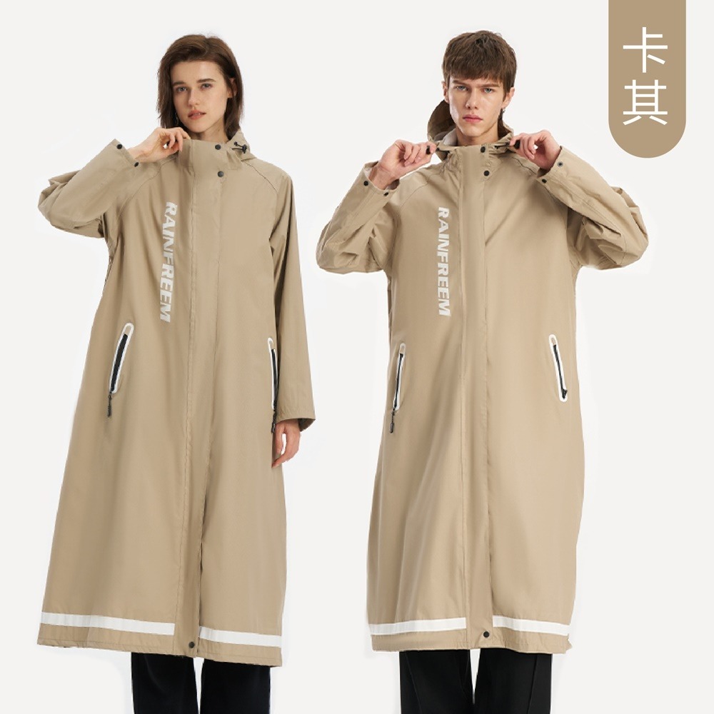風衣式雨衣 一件式雨衣 連身雨衣 加厚雨衣 時尚雨衣 機車雨衣 斜開雨衣 風衣雨衣 雨衣外套 斗篷雨衣 防風雨衣 雨衣-規格圖11