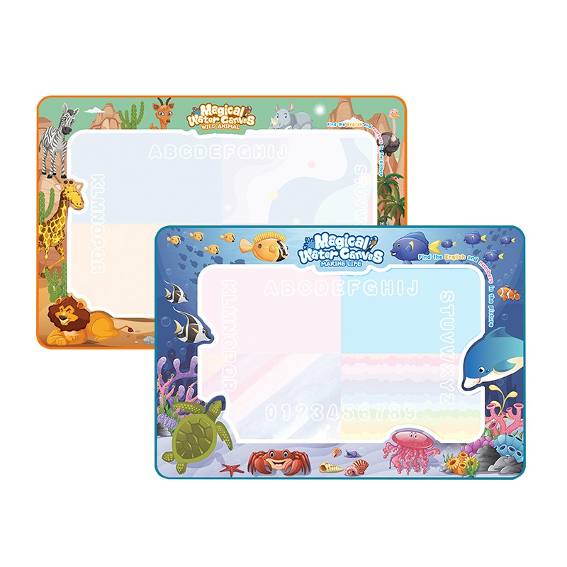 重複使用 神奇水畫布 超大水畫布 水畫布 神奇畫毯 畫布 兒童水畫布 塗鴉水畫布 學習水畫布 畫畫布 繪畫布-細節圖2