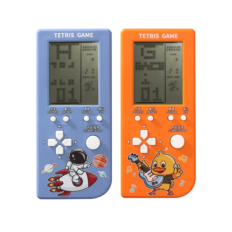 俄羅斯方塊遊戲機 掌上型遊戲機 4.1吋大螢幕 23合一 復古玩具 童年玩具 遊戲機 掌上型電玩 有趣玩具 掌上遊戲-細節圖10