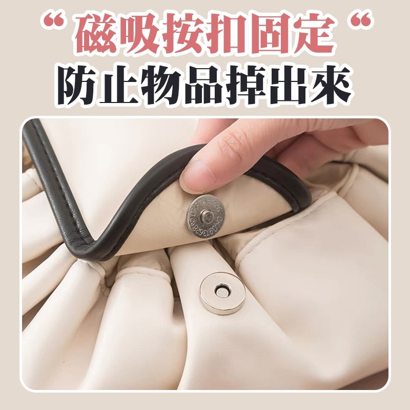 懶人束口化妝包 抽繩化妝包 化妝收納包 懶人抽繩化妝包 化妝袋 化妝包 手提化妝包 收納化妝袋 旅行防水化妝包-細節圖6