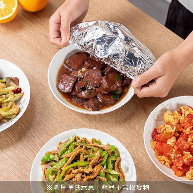 鋁箔保鮮套 保鮮膜套 飯菜保溫套 碗罩保鮮膜套 保溫菜罩 保溫罩 保鮮套 保鮮罩 蓋菜罩 保溫膜套-細節圖11