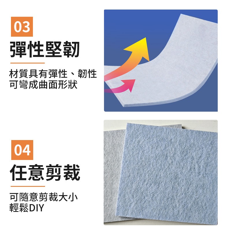 聚脂纖維吸音板 30x30cm 吸音板 隔音棉 吸音棉 隔音墊 隔音棉牆貼 聚酯纖維 隔音板 隔音貼 吸音 降低噪音-細節圖8