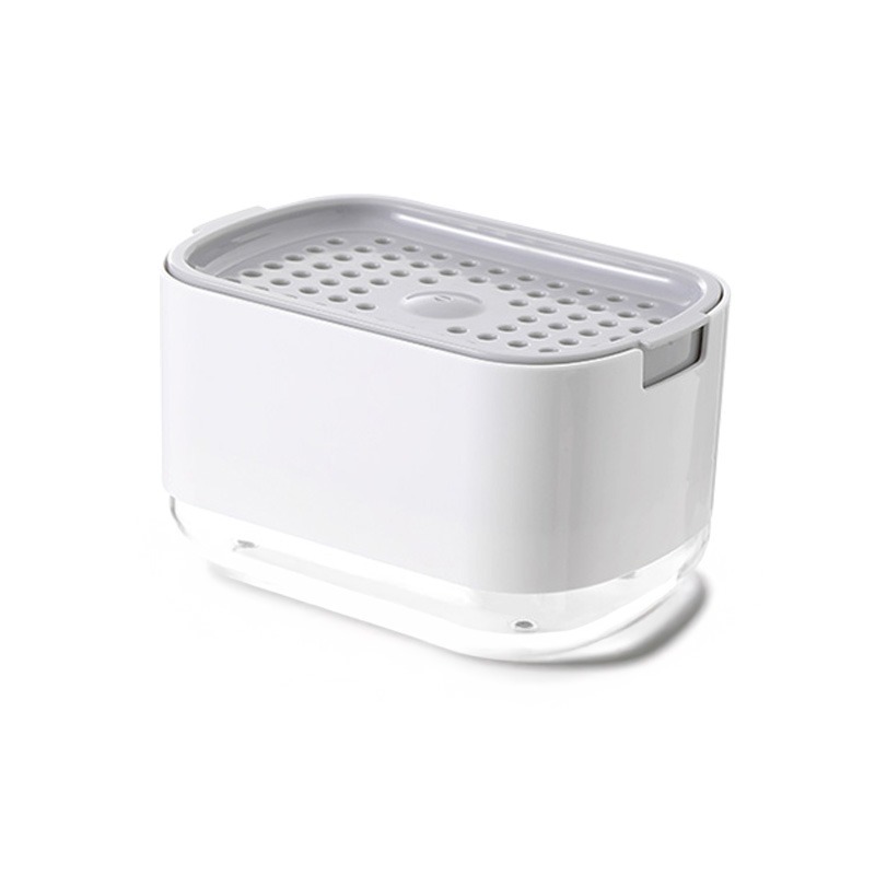 按壓式洗碗精盒 按壓式洗碗精皂液盒 皂液盒 皂液收納 按壓出液洗碗精盒 洗碗精分裝盒 洗碗神器 日式洗碗精盒-細節圖2