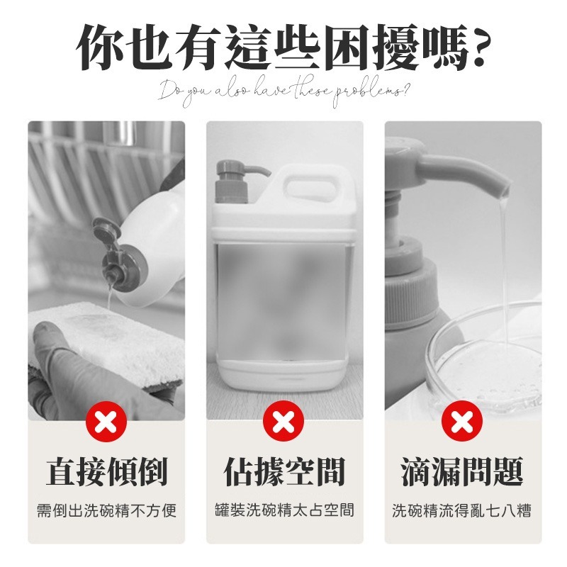 按壓式洗碗精盒 按壓式洗碗精皂液盒 皂液盒 皂液收納 按壓出液洗碗精盒 洗碗精分裝盒 洗碗神器 日式洗碗精盒-細節圖3