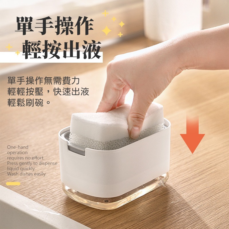 按壓式洗碗精盒 按壓式洗碗精皂液盒 皂液盒 皂液收納 按壓出液洗碗精盒 洗碗精分裝盒 洗碗神器 日式洗碗精盒-細節圖4