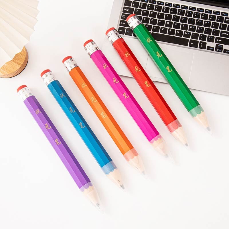 巨型狀元筆 超大鉛筆 特大狀元筆 狀元筆 木頭鉛筆 大號狀元筆 巨型八角大鉛筆 交換禮物 鉛筆-細節圖11