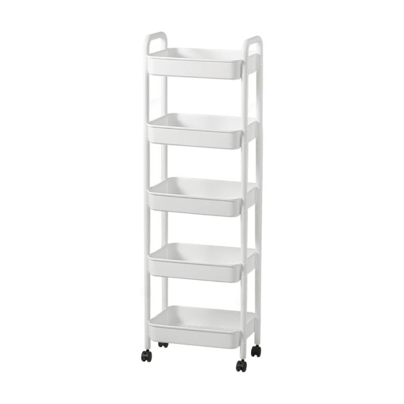 移動置物手推車 收納推車 小推車置物架 置物籃推車 廚房推車 層架推車 收納推車 移動推車 手推車-細節圖2