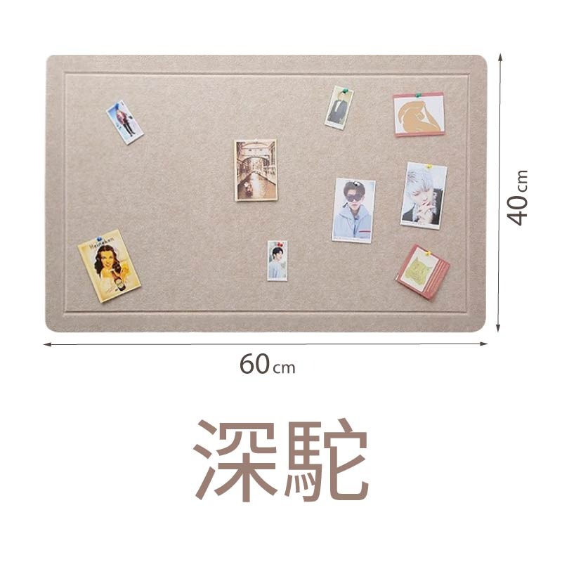 毛氈展示板 裝飾毛氈板 毛氈佈告欄 毛氈照片牆 佈告欄 公佈欄 毛氈板 留言板 展示牆-規格圖10