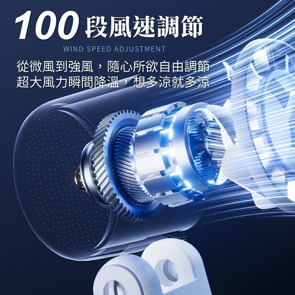 TOPSON 高速折疊手持風扇 冰敷風扇 手持風扇 製冷風扇 降溫風扇 隨身風扇 超商免運-細節圖5