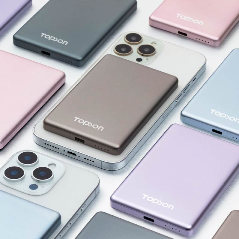【7-ELEVEN 門市團購】 TOPSON 超薄磁吸行動電源 超輕薄 無線磁吸充電 行動電源 可上飛機 標示wh-細節圖11