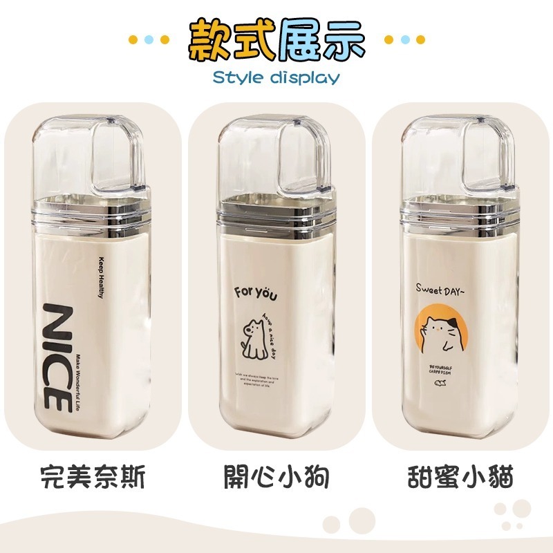 超大容量 三合一洗漱杯 洗漱杯 透明蓋洗漱杯 旅行收納 三合一旅行漱口杯 旅行漱口杯 牙刷收納盒 漱口杯-細節圖9
