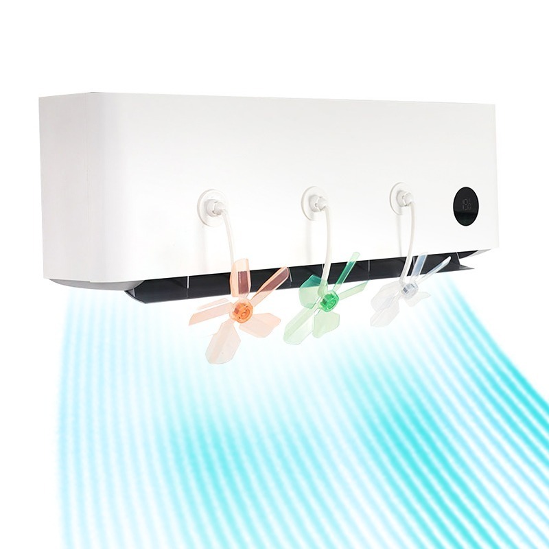 空調疏風器 防直吹神器 空調擋風板 冷氣導風板 疏風扇 防直吹風扇 導風板 導風扇 空調導風板 疏風器-細節圖2