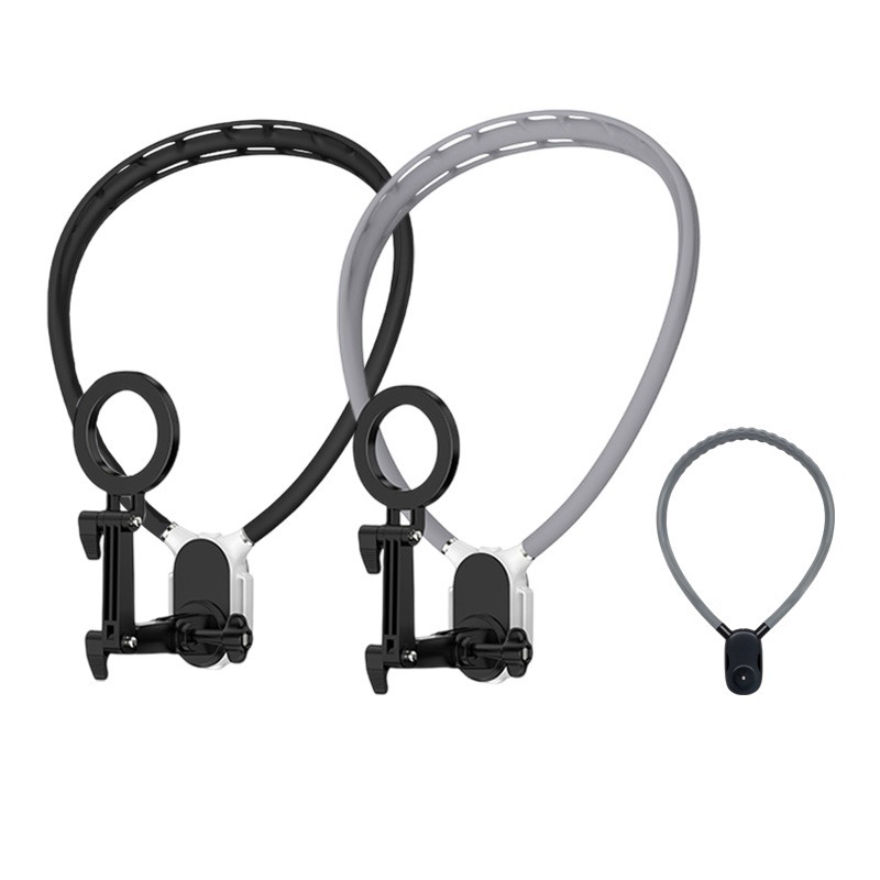 懶人掛脖支架 掛脖手機架 gopro支架 掛脖支架 運動相機支架 掛脖架 magsafe磁吸項圈支架 手機掛脖支架-細節圖2