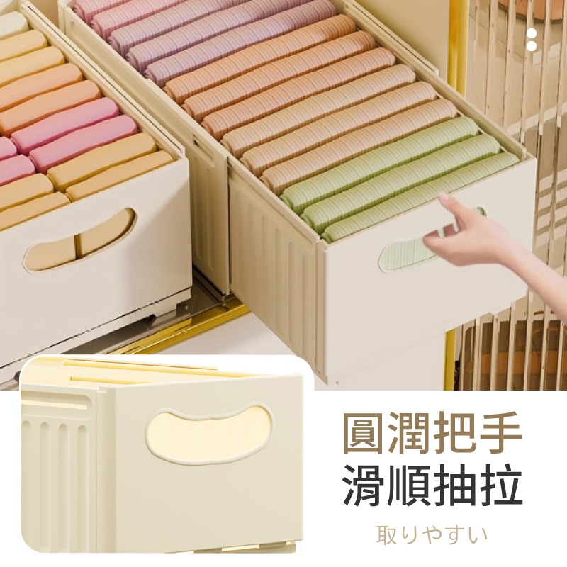 抽拉式收納盒 伸縮收納盒 冰箱收納盒抽 抽屜收納 衣櫃收納盒 廚房收納 置物架 收納籃 整理箱 多功能收納盒-細節圖7