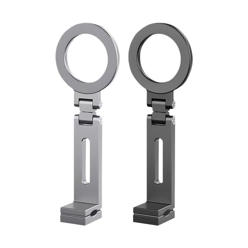 旅行手機支架 鋁合金手機架 磁吸手機架 手機魔術夾 萬能夾支架 旅行支架 桌面支架 伸縮支架 桌上型手機支架 手機架-細節圖2