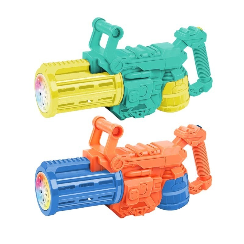 撞色泡泡槍 電動泡泡槍 免沾水泡泡槍 自動泡泡槍 連發泡泡槍 吹泡泡 泡泡機 泡泡槍-細節圖2