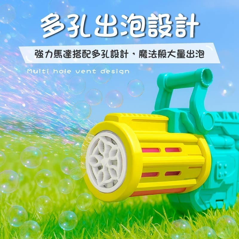 撞色泡泡槍 電動泡泡槍 免沾水泡泡槍 自動泡泡槍 連發泡泡槍 吹泡泡 泡泡機 泡泡槍-細節圖5