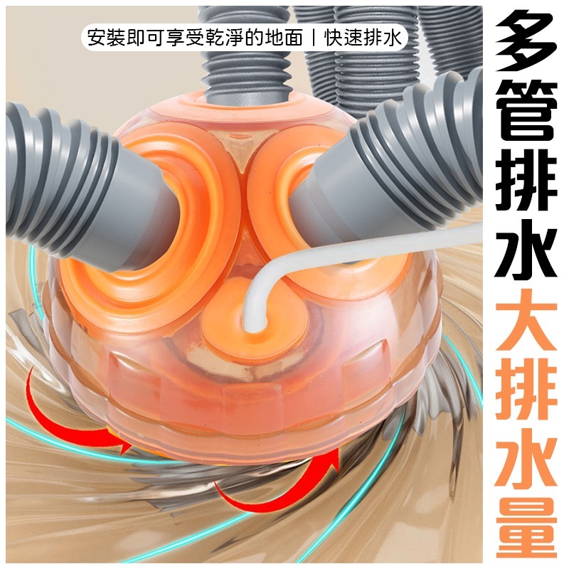 六孔可用 下水道密封塞 通用下水道密封塞 六孔下水道密封塞 排水口密封塞 六孔排水口密封塞 下水管密封塞 下水道防臭塞-細節圖5