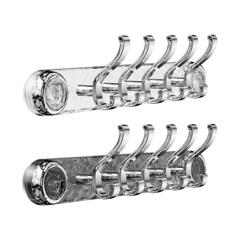 水波紋吸盤掛勾 吸盤掛鈎 吸盤排鉤 衣帽掛鉤 免打孔排鉤 浴室掛勾 旋轉掛鉤 真空掛鉤 毛巾掛勾 掛鈎-細節圖2