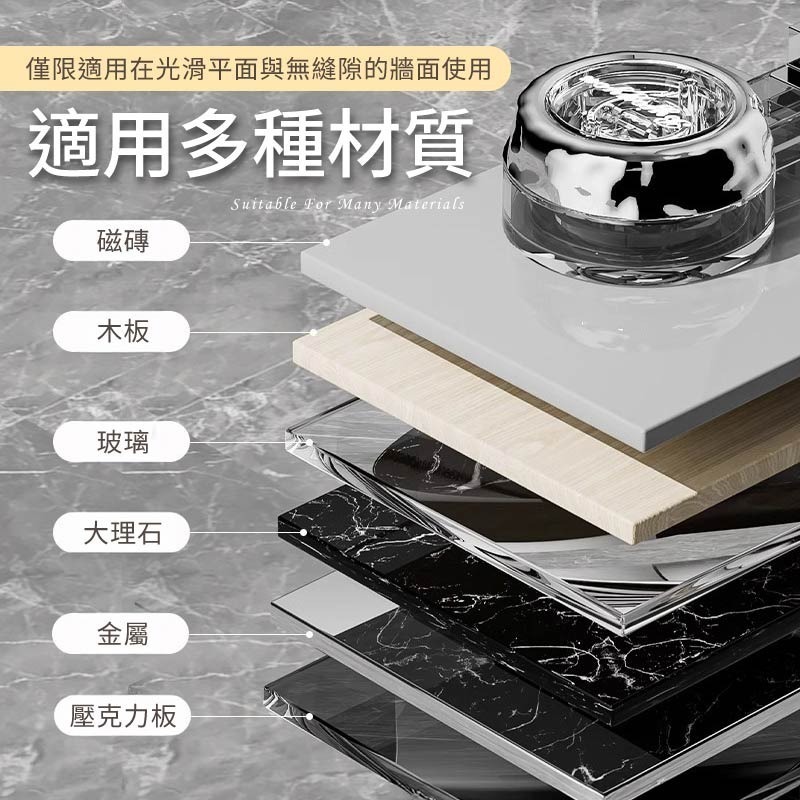 水波紋吸盤掛勾 吸盤掛鈎 吸盤排鉤 衣帽掛鉤 免打孔排鉤 浴室掛勾 旋轉掛鉤 真空掛鉤 毛巾掛勾 掛鈎-細節圖8