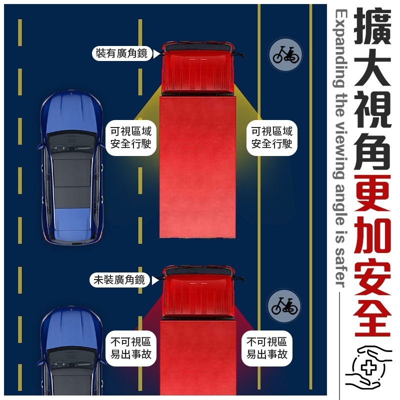 盲區輔助 汽車廣角鏡 倒車小圓鏡 汽車小圓鏡 貨車後視鏡 後視小圓鏡 倒車盲點鏡 自拍凸面鏡 盲點倒車鏡 倒車鏡-細節圖6