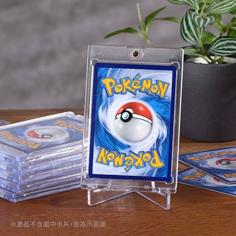 寶可夢專屬保護套 MEZASTAR 明耀之星 寶可夢卡套 牌卡磚配件 透明保護殼 卡套100入 卡膜10入 膠囊保護套-細節圖10