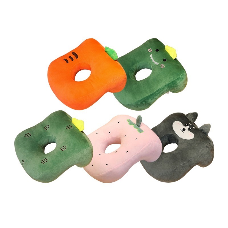 透氣孔設計 萌趣午睡枕 辦公枕 睡枕 卡通趴睡枕 趴睡枕 辦公靠枕 午休枕 靠枕 抱枕 涼感記憶午睡枕-細節圖2