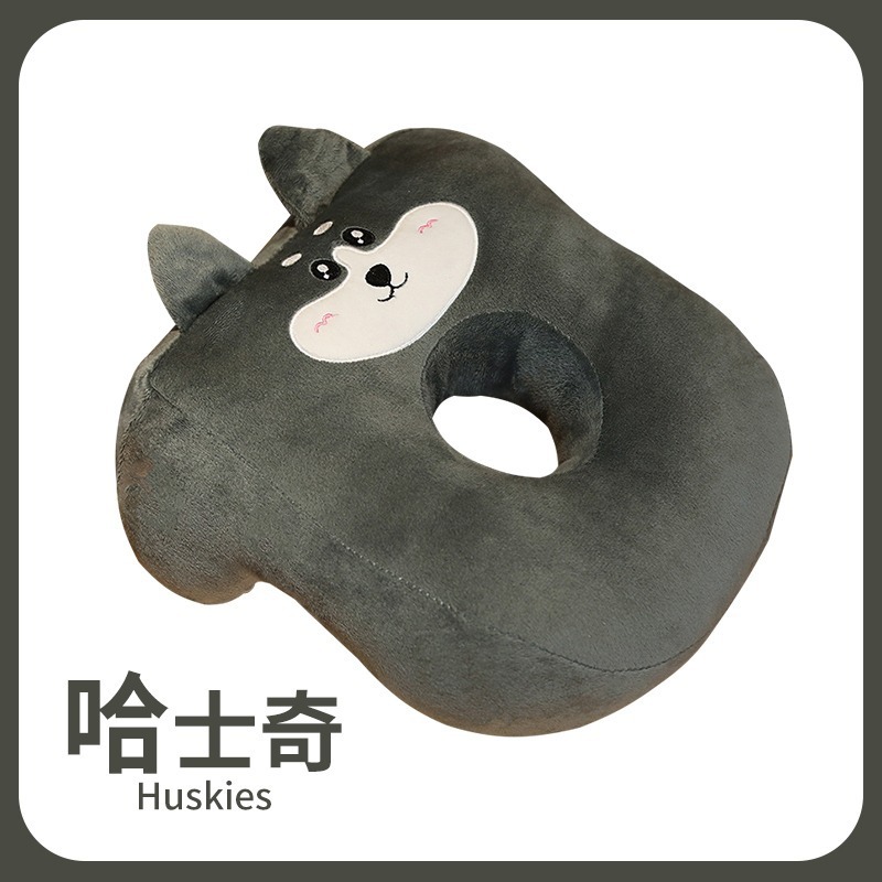 透氣孔設計 萌趣午睡枕 辦公枕 睡枕 卡通趴睡枕 趴睡枕 辦公靠枕 午休枕 靠枕 抱枕 涼感記憶午睡枕-規格圖10