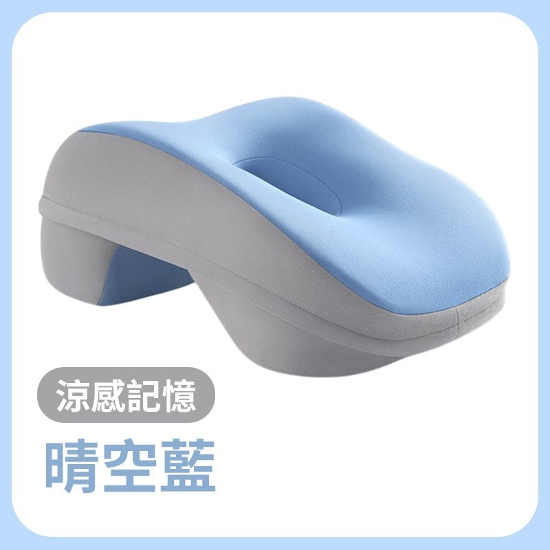 透氣孔設計 萌趣午睡枕 辦公枕 睡枕 卡通趴睡枕 趴睡枕 辦公靠枕 午休枕 靠枕 抱枕 涼感記憶午睡枕-規格圖10