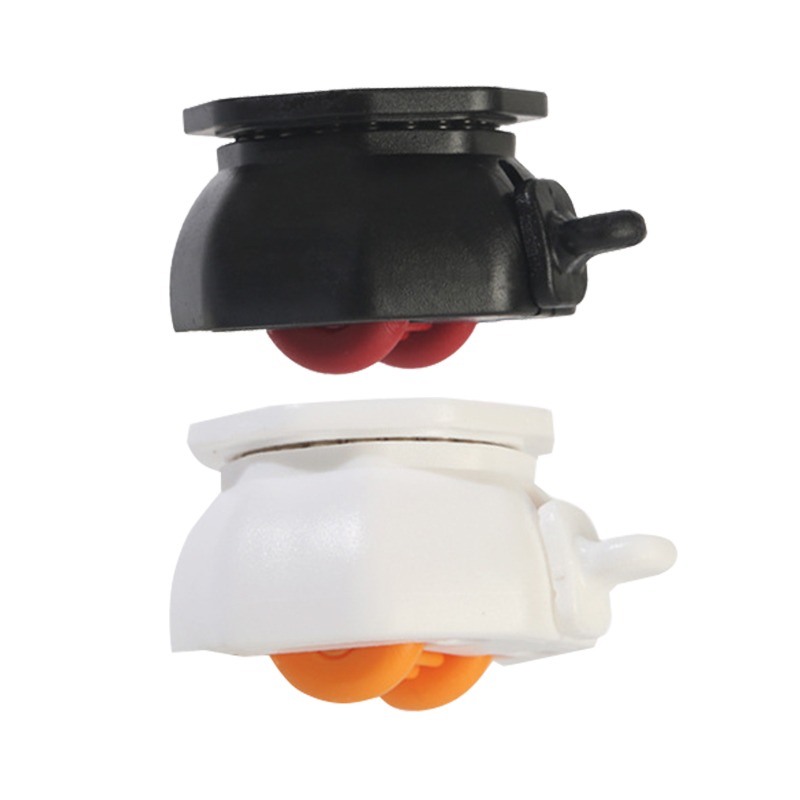 萬向煞車輪 4入 家具煞車輪 黏貼式車輪 家具車輪 萬用煞車輪 黏貼式滑輪 煞車輪-細節圖2