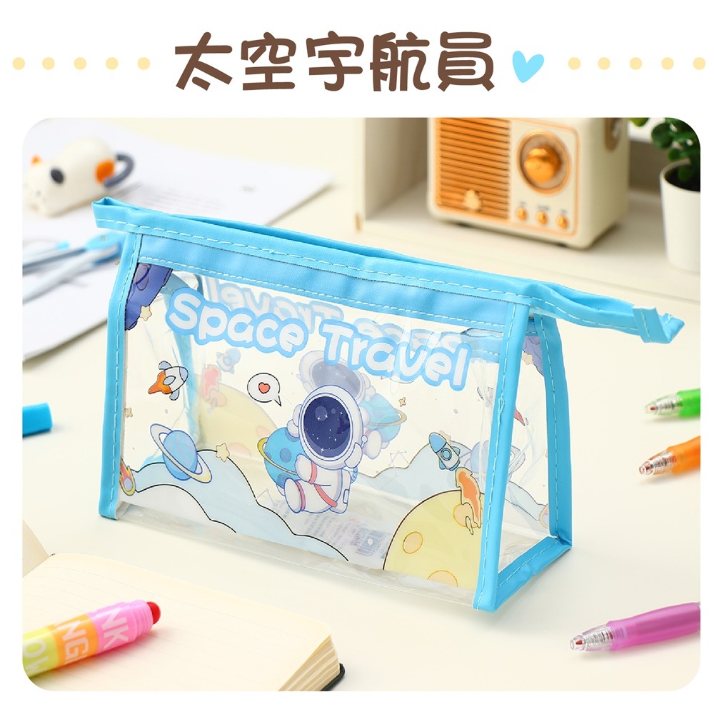 卡通三角筆袋 透明筆袋 三角筆袋 卡通筆袋 卡皮巴拉筆袋 水豚筆袋 防水筆袋 鉛筆盒 鉛筆袋-規格圖10
