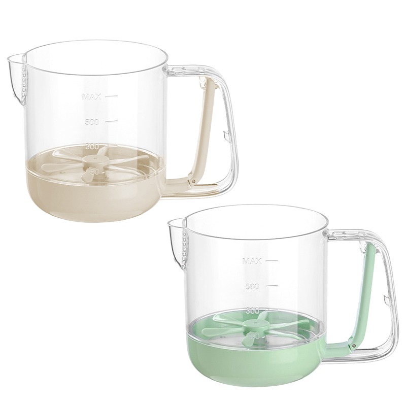 按壓式打蛋器 多功能攪蛋杯 手動打蛋器 攪蛋杯 半自動打蛋器 多功能攪拌器-細節圖2