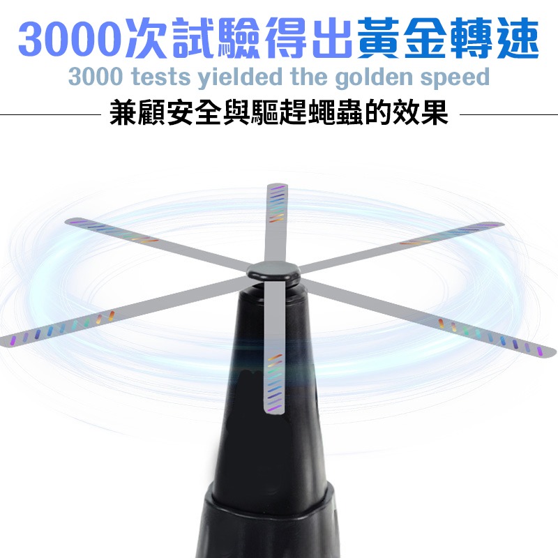 驅蠅風扇 趕蒼蠅小風扇 靜音驅蠅器 伸縮驅蠅風扇 驅蚊驅蠅風扇-細節圖5